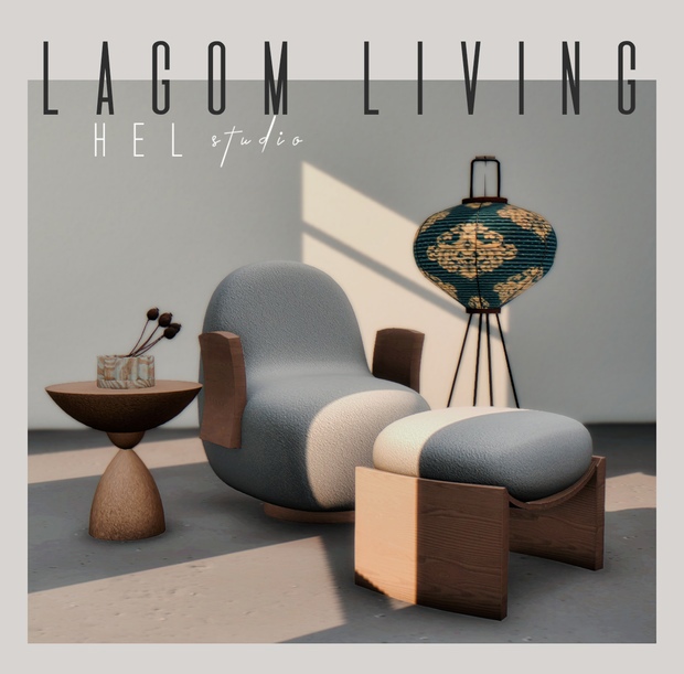 Набор для гостиной Lagom Living Hel Studio